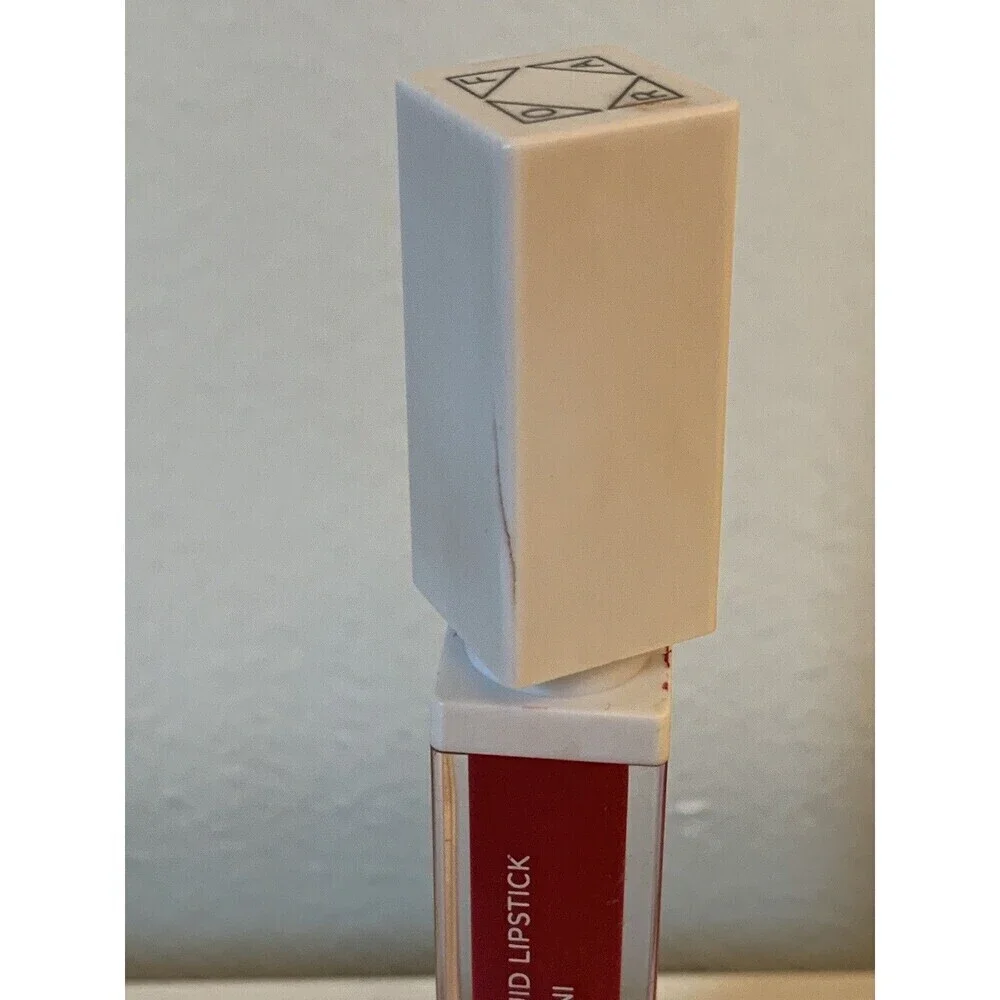 OFRA Long Lasting Liquid Lipstick in Santorini Full Size Cracked Lid Damaged